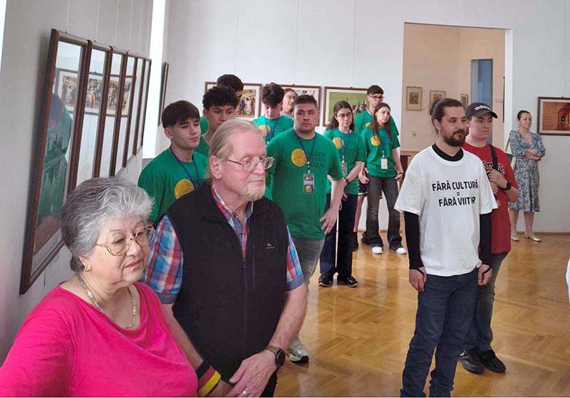 The photographic exhibition titled, "Pakistan: Pages of a Story" at the Buzau County Museum of Romania was well attended by Romanian audience