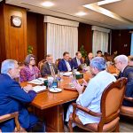 Deputy Prime Minister and Foreign Minister Senator Mohammad Ishaq Dar, chairs a meeting to review key consular matters and service delivery for Pakistani nationals, at MoFA