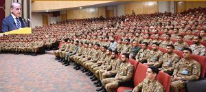 Prime Minister Muhammad Shehbaz Sharif visited Command & Staff College, Quetta and addressed the faculty and student officers.