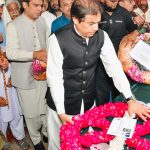 Federal Minister for Railways, Muhammad Hanif Abbasi attends funeral of Shaheed Liaquat Ali, meets bereaved family, offers condolences, and recommends “Sitara-e-Shujaat” for his bravery