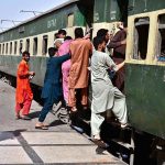 Passengers going to their ancestral homes to celebrate Eid-ul-Azha at railway station