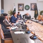 Federal Minister for National Food Security and Research, Rana Tanveer Hussain chairing high-level meeting with mango exporters on boosting exports