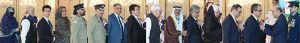 President Asif Ali Zardari confers civil awards upon recipients from different fields in recognition of their outstanding services and contributions to the nation at an investiture ceremony held at Aiwan-e-Sadr