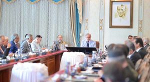 Prime Minister Muhammad Shehbaz Sharif chairs the Federal Cabinet Meeting