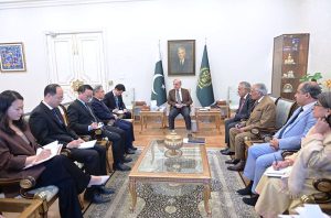 Chinese Ambassador to Pakistan H.E Jiang Zaidong called on Prime Minister Muhammad Shehbaz Sharif, Bilateral relations between Pakistan and China were discussed in the meeting.
