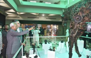 Sindh Governor, Syed Muhammad Nehal Hashmi is inaugurating the 23rd International Trade and Industrial Fair