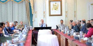 Prime Minister Muhammad Shehbaz Sharif chairs the Federal Cabinet Meeting