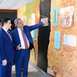 Azerbaijan’s Minister of Justice H.E Mr. Farid Ahmadov being briefed at the National Assembly Museum on Pakistan’s constitutional, parliamentary, and democratic history during his official visit
