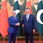 Prime Minister Muhammad Shehbaz Sharif meeting with Chinese President Xi Jinping