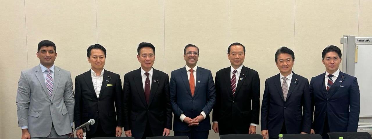 Ambassador Hameed, Japan-Pakistan Friendship League meet to strengthen bilateral parliamentary cooperation