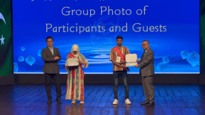 Umair Shahid brings pride to Pakistan by securing second position in Culture China