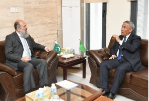 Commerce minister, Turkmenistan Ambassador discuss trade Connectivity, regional economic Collaboration