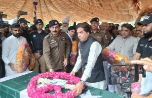 Funeral Prayer of Martyr Liaquat Ali offered at Police Lines Attock