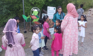 NUML students hold climate-health awareness drive at Trail 5