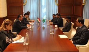 Ambassador Irfan Ahmed meets Tajik ministers to boost economic, trade cooperation