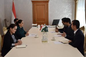 Ambassador Irfan Ahmed meets Tajik ministers to boost economic, trade cooperation
