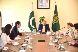 Musadik Malik meets Chinese green finance expert, discusses climate collaboration