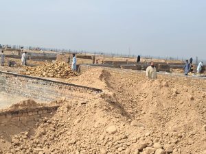 PHAF Residencia Peshawar development work in progress
