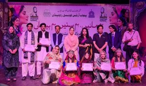 Arts council hosts tableau competition on women’s role