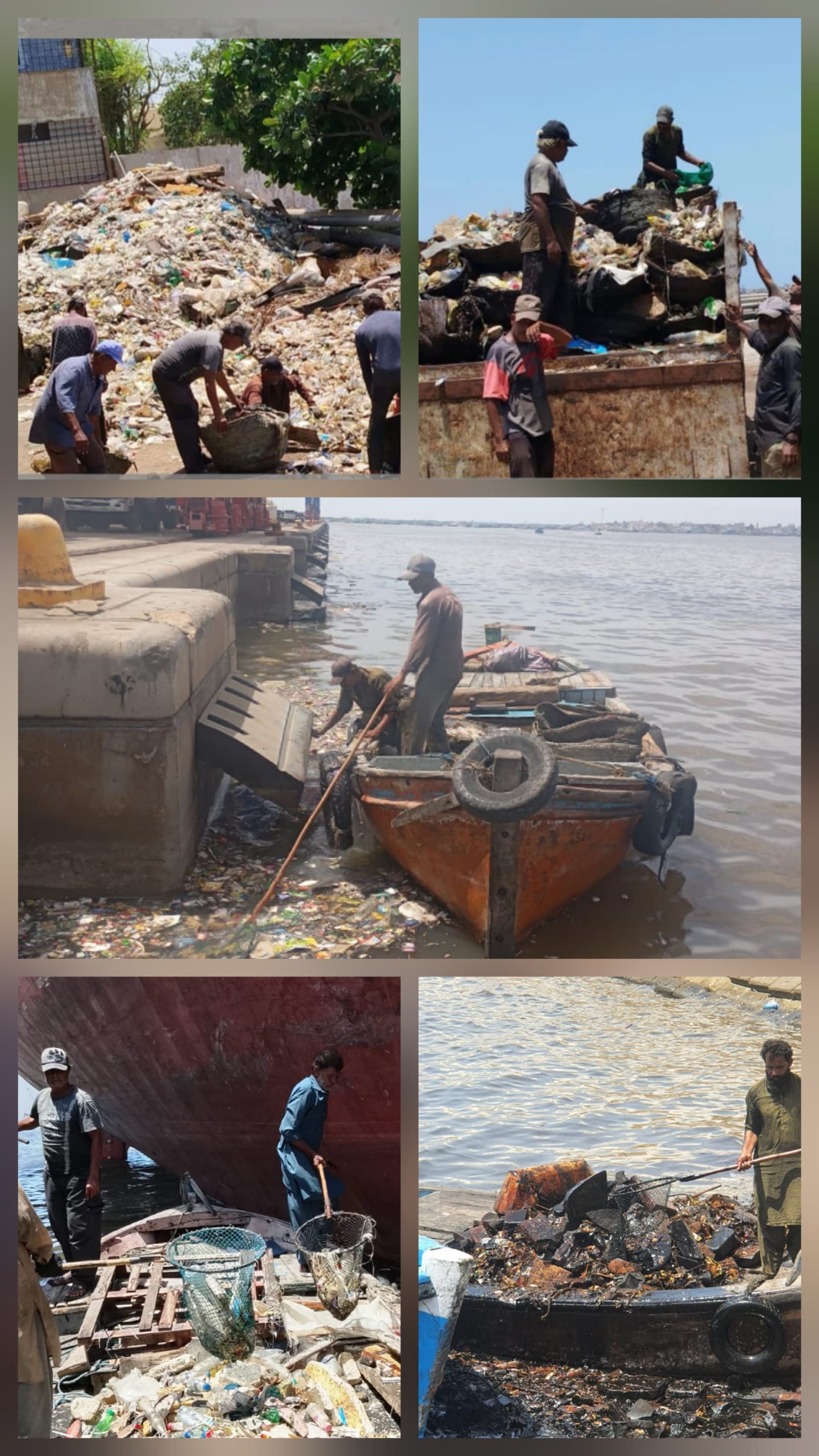 Harbour cleanup yields 58,000kg waste as government pushes blue circular economy