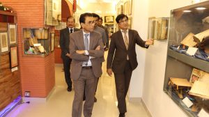 Khalid Maqbool Siddiqui inaugurates National Book Museum at NBF