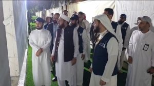 Sardar Yousaf reviews Hajj arrangements in Mina Arafat; express satisfaction over exemplary facilities for Pakistani Pilgrims