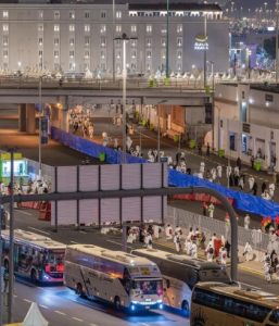 604,000 pilgrims transported by Mashaaer Metro between Arafat, Muzdalifah and Mina