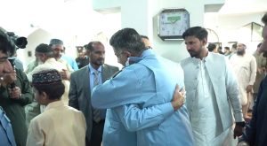 IG Islamabad celebrates Eid with families of police martyrs