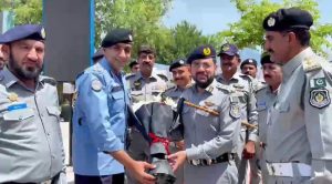 ITP officers celebrate Eid with traffic personnel performing duties in capital