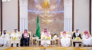 Crown Prince receives Eid greeters at Mina Palace, praises security forces  www.app.com.pk