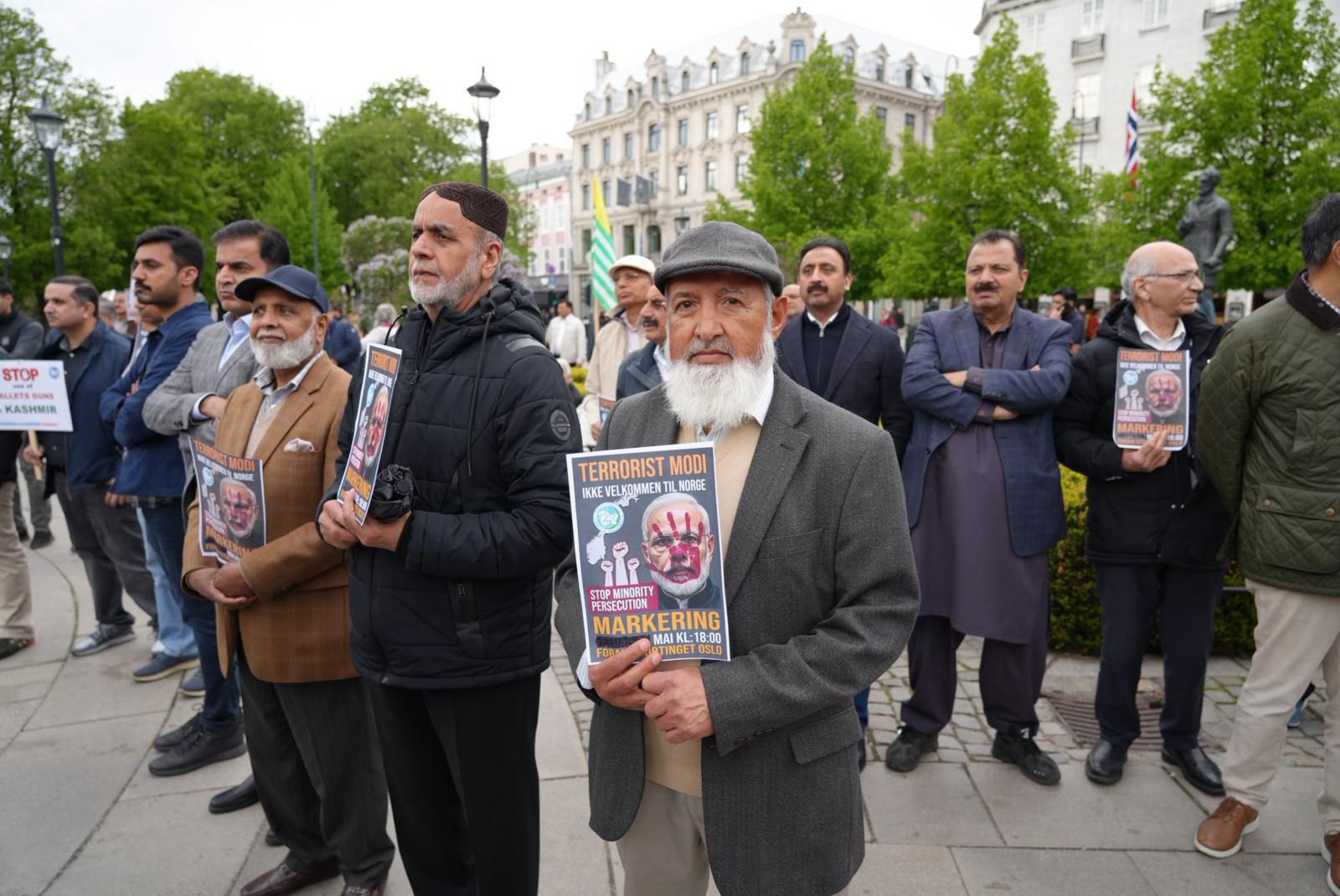 Modi’s ‘statesman’ image shattered as Kashmiris denounce Indian oppression outside Norwegian Parliament