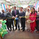 Federal Secretary for Education, MoFE & PT Dr. Nadeem Mahboob cutting ribbon to inaugurate the Summer School & Fiesta 2026 at Islamabad College for Girls, F-6/2