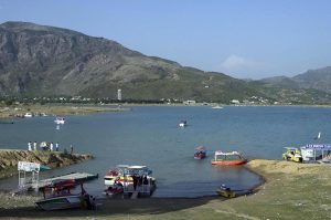 A beautiful view of Khanpur Dam that embracing the natural beauty and outdoor adventure the destination offers.