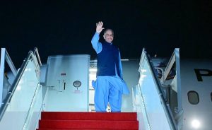 Prime Minister Muhammad Shehbaz Sharif departs for Burgenstock, Switzerland on an official visit.