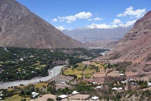 An attractive view of the village of Upper Chitral.