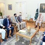 A delegation of MQM met Prime Minister of Pakistan Muhammad Shehbaz Sharif