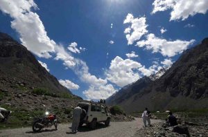 An attractive view of the village of Upper Chitral.