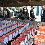 A large number of mourners attending main procession on 9th of Muharramul Haram at G-6. Muharramul Harram known as the first month of the Islamic calendar and the mourning month in remembrance of the martyrdom (Shahadat) of Hazrat Imam Hussain (RA), the grandson of the Holy Prophet Mohammad (PBUH)