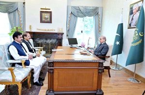 MNA Chaudhry Iftikhar Nazir called on Prime Minister Muhammad Shehbaz Sharif
