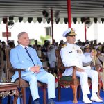 Prime Minister Muhammad Shehbaz Sharif attends the passing out ceremony of 125th Midshipmen and 33rd SSC courses at Pakistan Naval Academy, PNS Rahbar