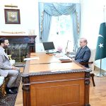 Federal Minister for National Health Services, Syed Mustafa Kamal calls on Prime Minister Muhammad Shehbaz Sharif