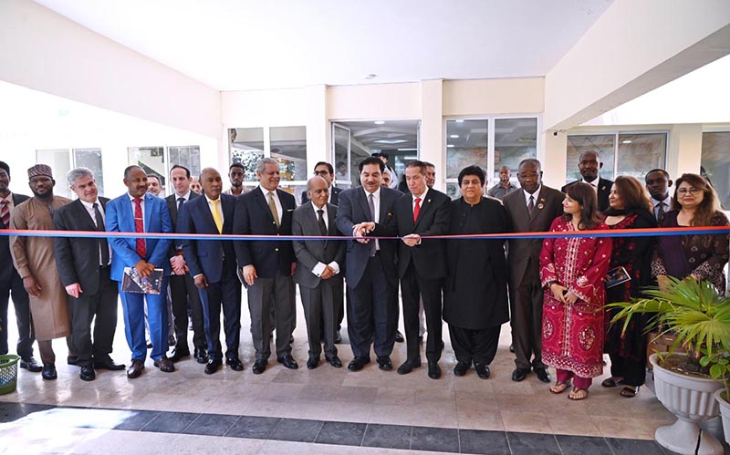 Former Foreign Minister, Engineer Khurram Dastagir Khan inaugurates the Centre for Afghanistan, Middle East & Africa (CAMEA) Celebration "Africa Day 2026" at Institute of Strategic Studies Islamabad (ISSI)