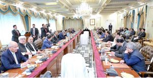 A delegation of leading industrialists and prominent businessmen met Prime Minister Muhammad Shehbaz Sharif.