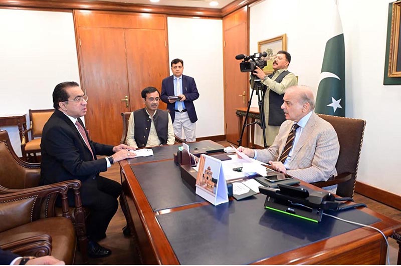 MNA Syed Abrar Ali Shah called on Prime Minister Muhammad Shehbaz Sharif