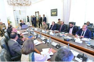 Prime Minister Muhammad Shehbaz Sharif chairs a meeting on population welfare.