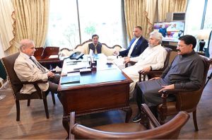 MNA Jamal Shah Kakar and Raja Khurram Shehzad Nawaz called on Prime Minister Muhammad Shehbaz Sharif