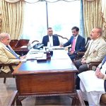 Member of the National Assembly, Shahbaz Babar calls on Prime Minister Muhammad Shehbaz Sharif