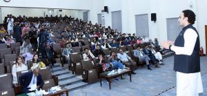 -Bilal Bin Saqib, Minister of State and Chairman, Pakistan Virtual Assets Regulatory Authority (PVARA), addressing the Probationary Officers of the Civil Services Academy on the opportunities and implications of Artificial Intelligence in provincial capital.