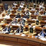 Sindh Chief Minister Syed Murad Ali Shah addresses the Sindh Assembly while presenting the provincial budget for the fiscal year 2026–27