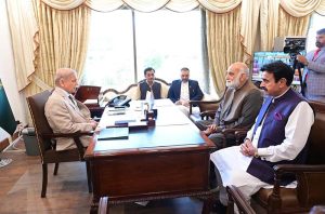 MNA Major (R) Tahir Iqbal called on Prime Minister Muhammad Shehbaz Sharif